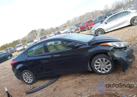 2013 Hyundai Elantra Gls/Limited z USA, uszkodzony, nr VIN KMHDH4AE9DU649060